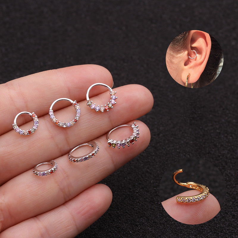 925 Sterling Silver Cartilage Mini Hoop Earrings - Dainty & Hypoallergenic Earrings for Women | Perfect for Everyday Wear, Gifts & Piercing Jewelry | HSPJ1938