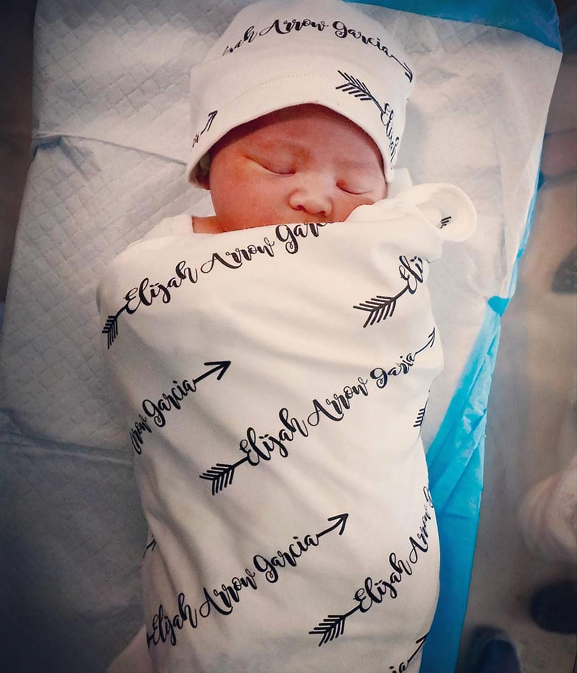 Personalized Baby Blanket with Name - Custom Embroidered Blanket for Boys, Girls & Adults - Soft & Cozy Name Blanket for Newborns, Kids & Family - Perfect for Nursery, Gift & Cuddle Time