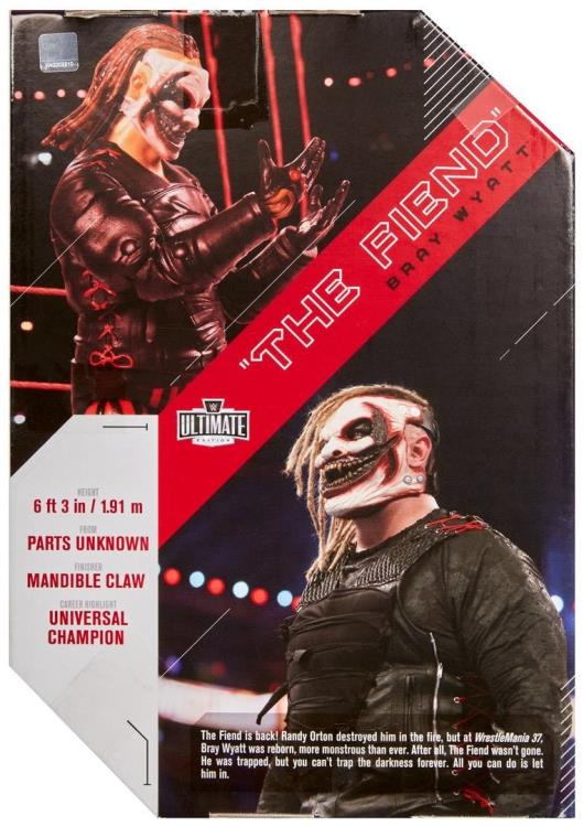 WWE Ultimate Edition The Fiend Action Figure - Collectible Wrestling Toy for Fans, Halloween Cosplay & Display Decor