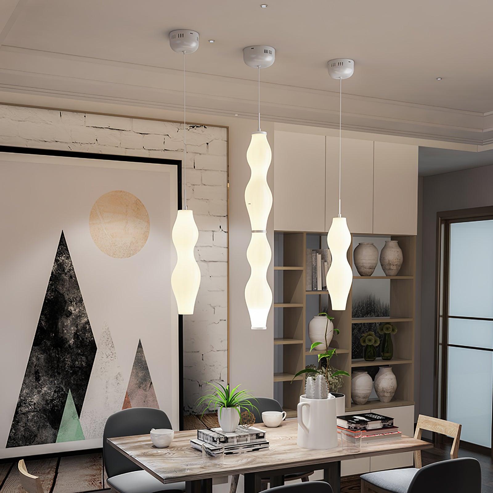 Empirico Modern Pendant Light - Elegant Hanging Lamp for Kitchen Island, Dining Room & Living Room Decor - Dimmable LED Ceiling Light Fixture