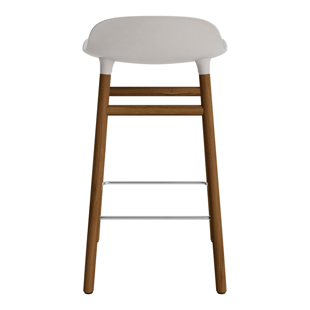 Modern Wooden Counter Stool with Sturdy Wood Legs - Perfect for Kitchen Islands, Bars, and Breakfast Nooks