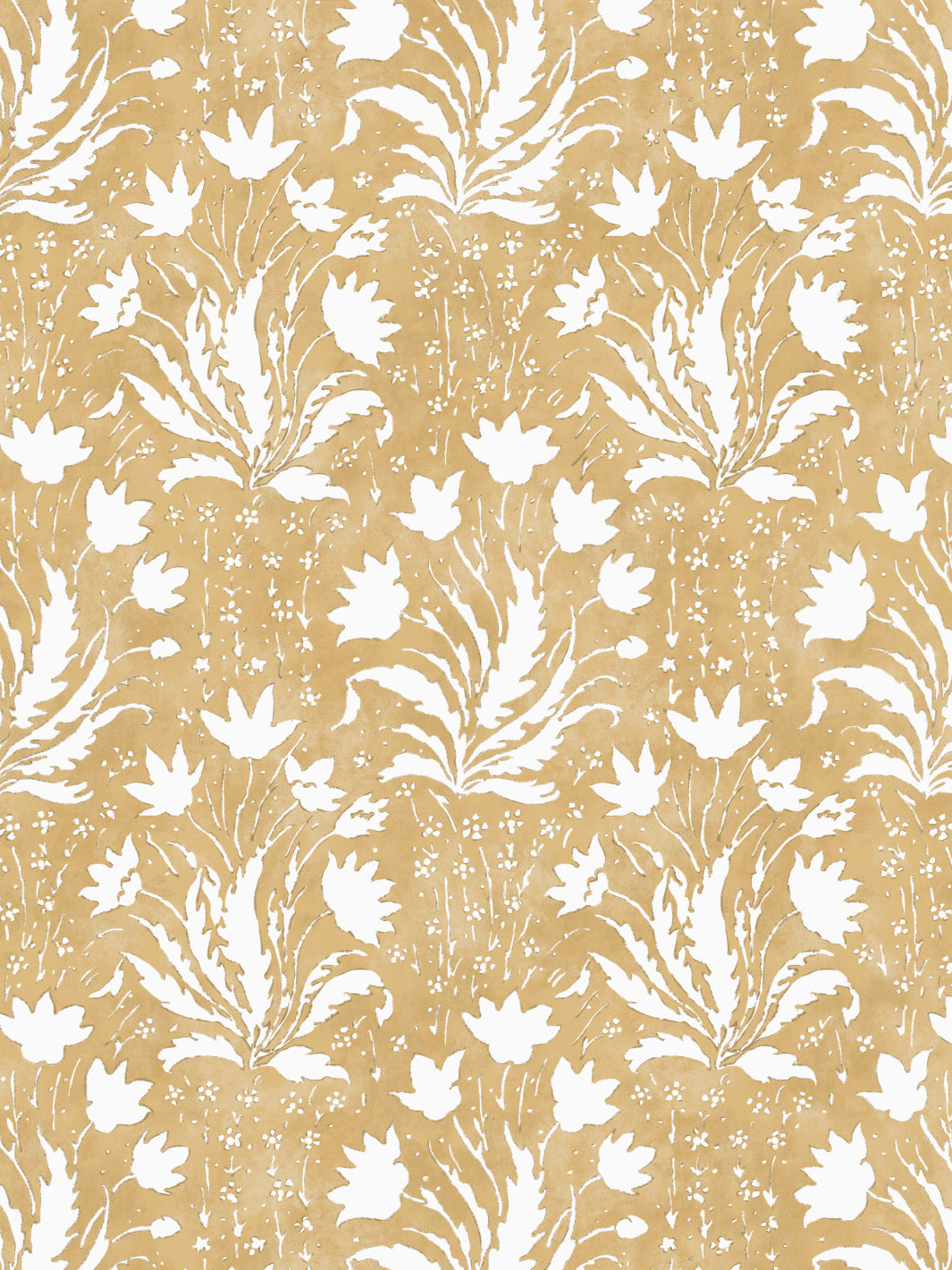 Nathan Turner Gold Floral Wallpaper - Peel and Stick Self-Adhesive Wallpaper for Bedroom, Living Room, and Home Decor