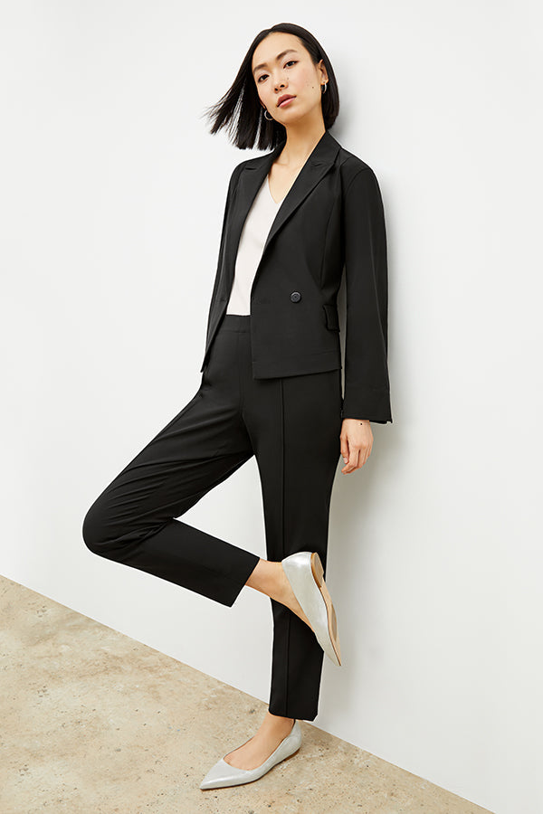 Colby Travel Pants for Men - OrigamiTech Stretch Wrinkle-Free Black Dress Pants for Business & Casual Wear - Perfect for Office, Commuting, and Travel