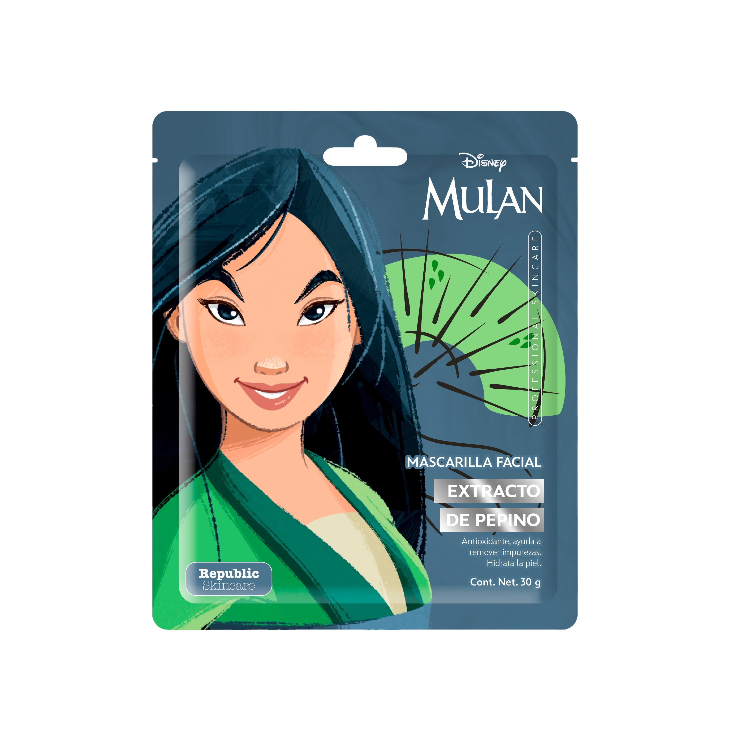 Disposable Mulan Cucumber Face Mask - Hydrating & Soothing Sheet Mask for Glowing Skin - Perfect for Spa Day, Travel, and Daily Skincare Routine