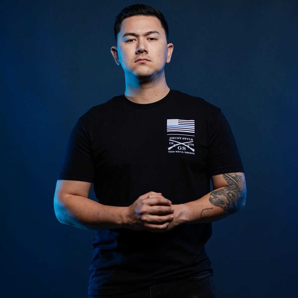 Hold The Line 2.0 Graphic T-Shirt - Black | Premium Cotton Tee for Men & Women | Perfect for Casual Wear, Street Style & Everyday Outfits