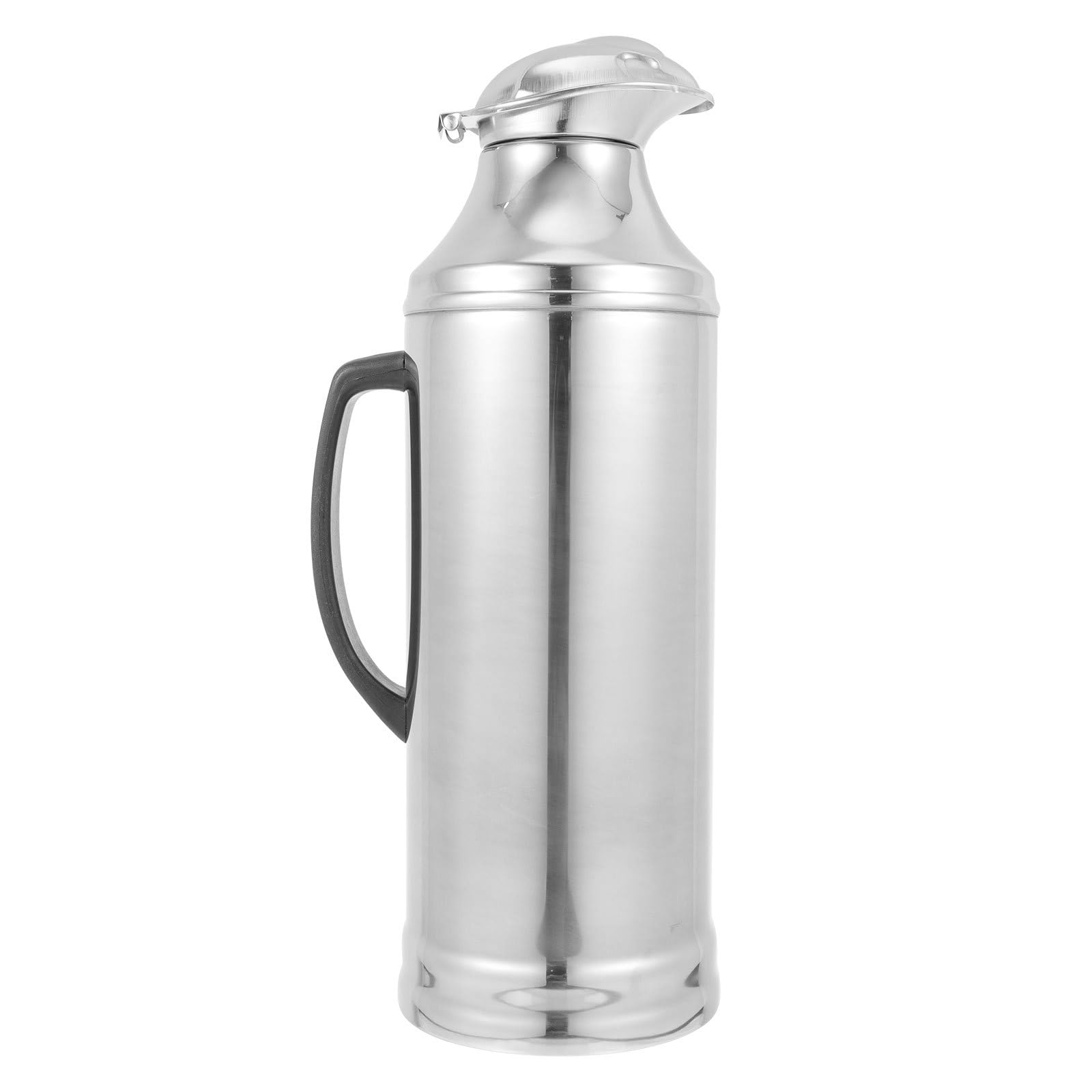 Hemoton 2L Stainless Steel Vacuum Insulated Water Bottle - Double Wall Thermos for Hot & Cold Drinks - Leakproof Travel Flask for Coffee, Tea, Hiking, Camping & Office Use