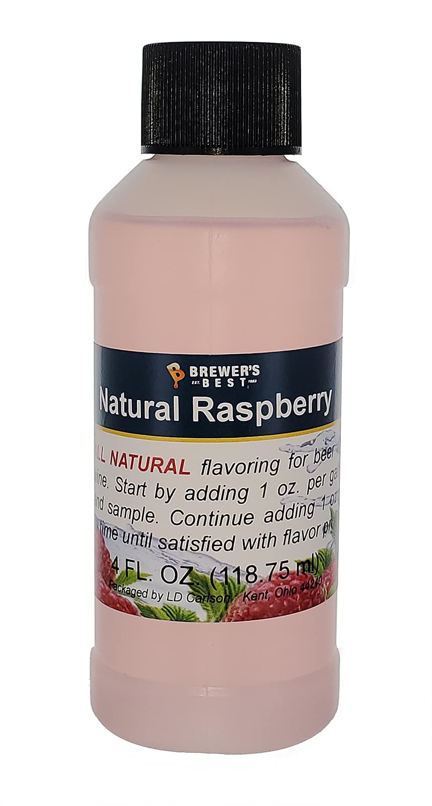 Brewer's Best Natural Raspberry Flavoring for Beer and Wine - Home Brewing & Craft Beer Making - Perfect for DIY Brew Kits, Cocktails, and Flavor Enhancements