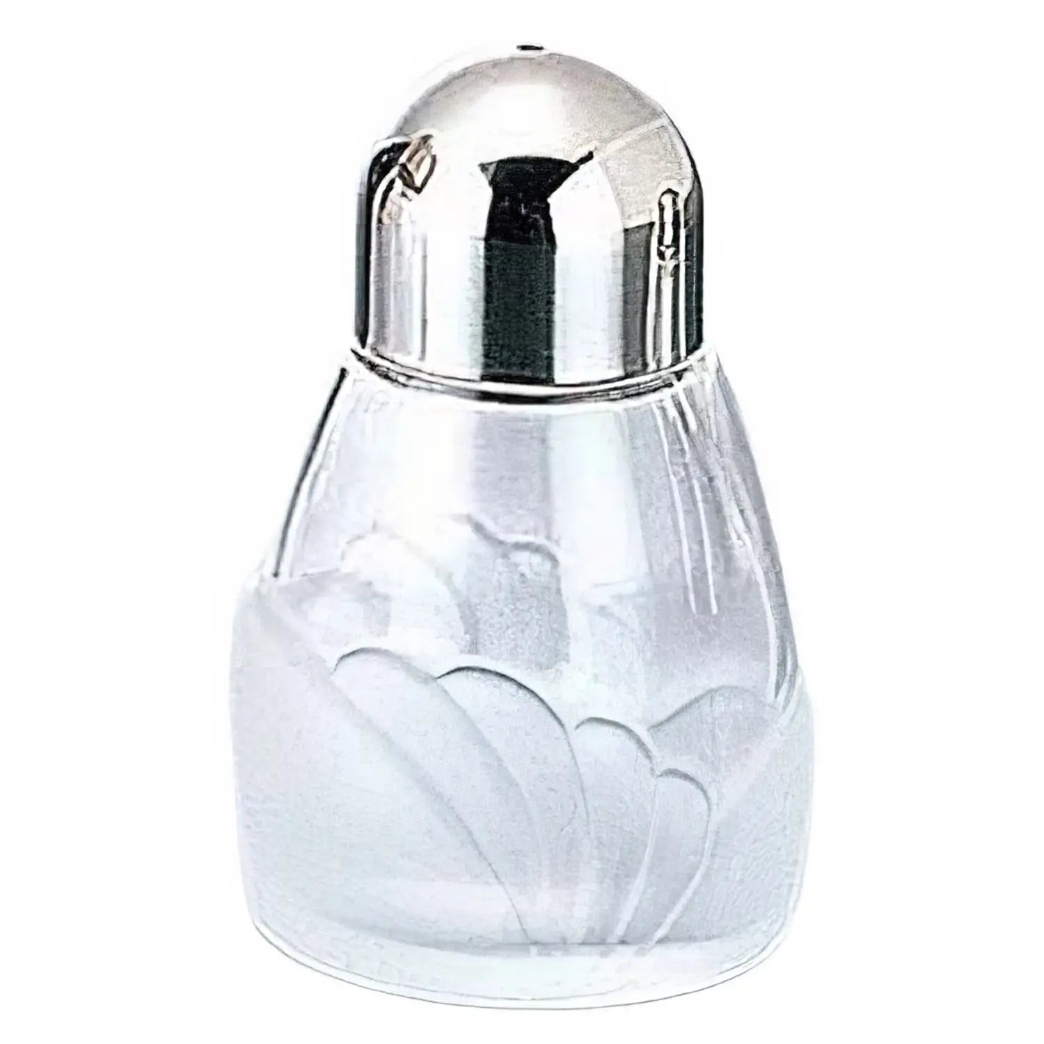 Premium MTaka Glass Salt Shaker - 35ml Clear Glass Spice Dispenser with Rust-Proof Stainless Steel Lid - Perfect for Kitchen, Dining Table & Restaurant Use