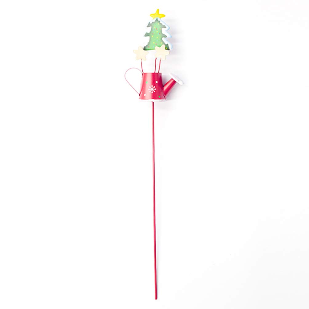 PRETYZOOM 3-Piece Metal Christmas Twig Decorations - Rustic Holiday Ornaments for Tree, Mantel & Tabletop Decor - Festive Xmas Stick Decor for Home, Office & Gift Giving