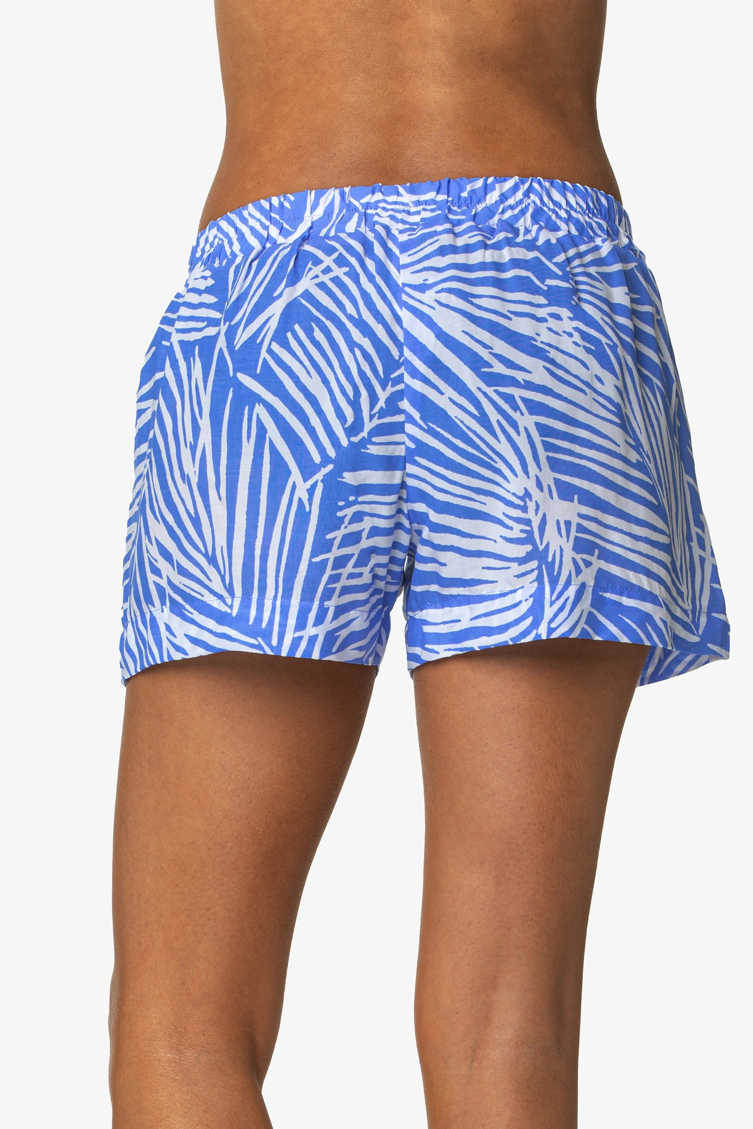 Seaside Shorts - South Seas Blue Periwinkle Color | Comfortable Beachwear for Summer Vacation & Tropical Getaways