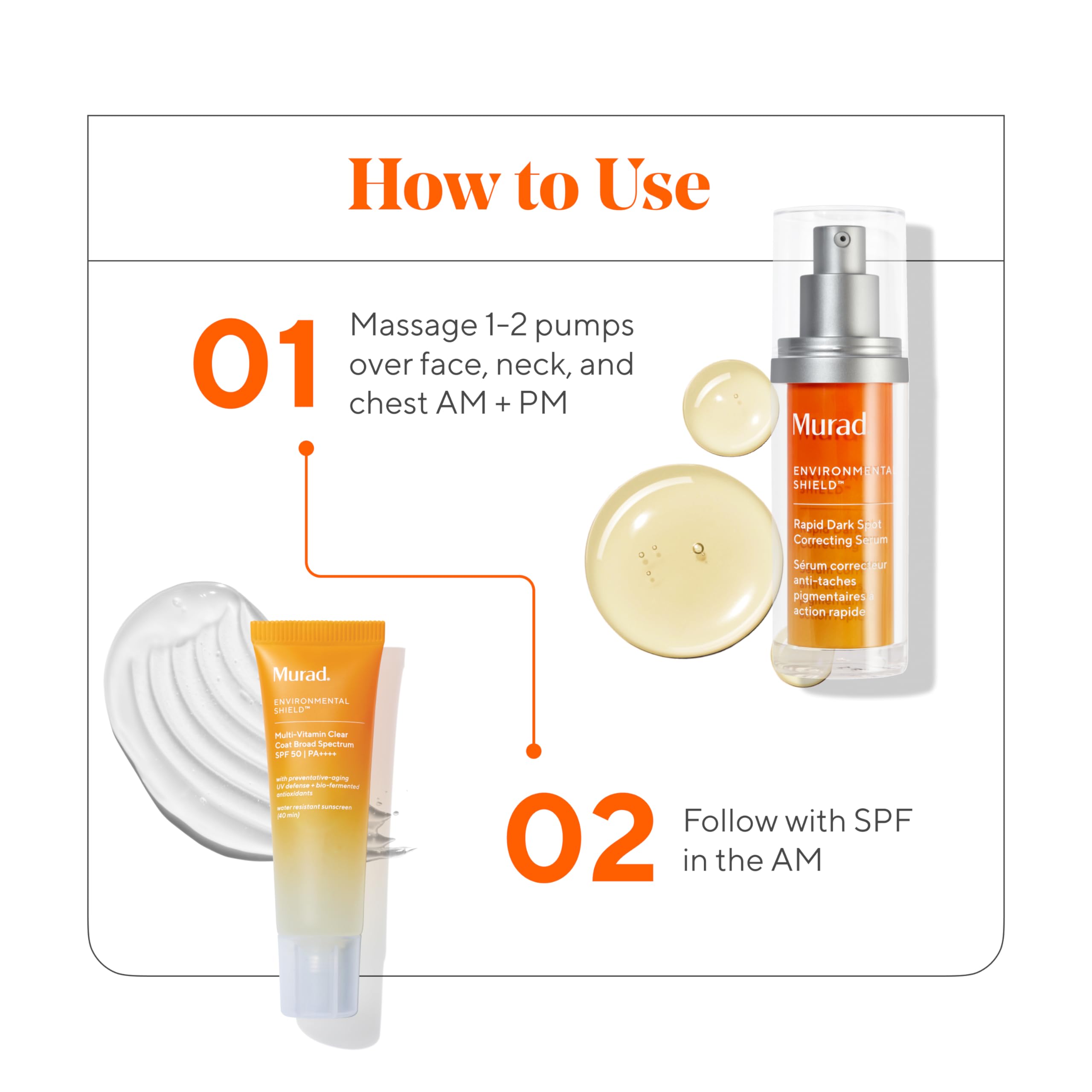 Murad Rapid Dark Spot Correcting Serum - Glycolic Acid Brightening Face Treatment for Hyperpigmentation & Uneven Skin Tone | Clinically Proven Formula for Dark Spots, Age Spots & Sun Damage | Perfect for Daily Skincare Routine & Nighttime Use