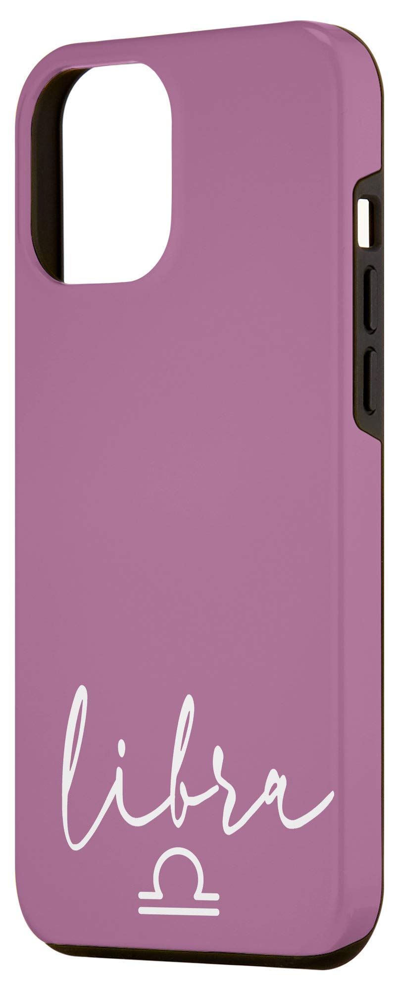 Libra Horoscope iPhone 12 Pro Max Case - Purple Lavender Zodiac Sign Protective Cover | Perfect Gift for Astrology Lovers & Daily Use