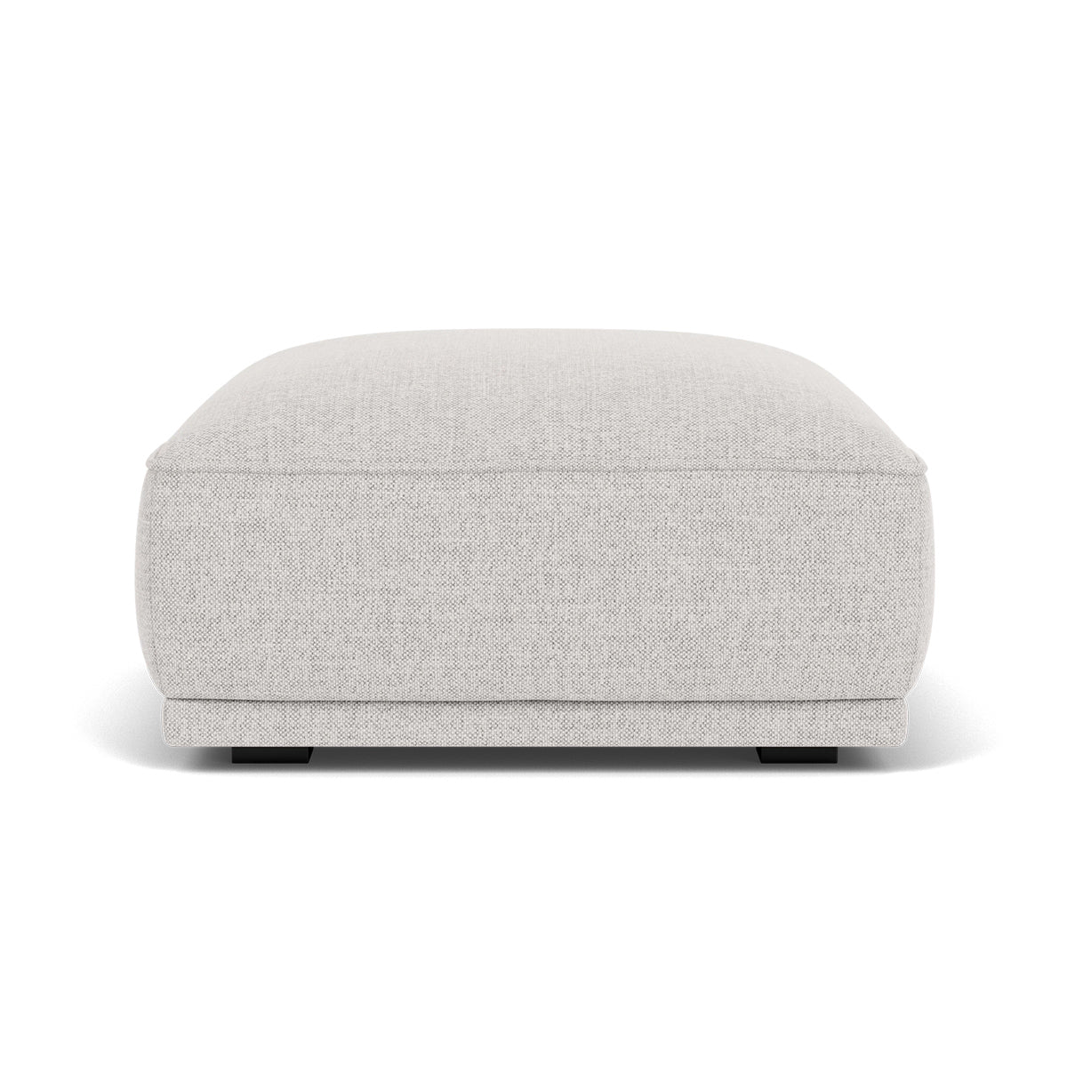 Leonora Fabric Storage Ottoman with Tufted Top - Stylish Footrest, Coffee Table & Extra Seating for Living Room, Bedroom & Dorm