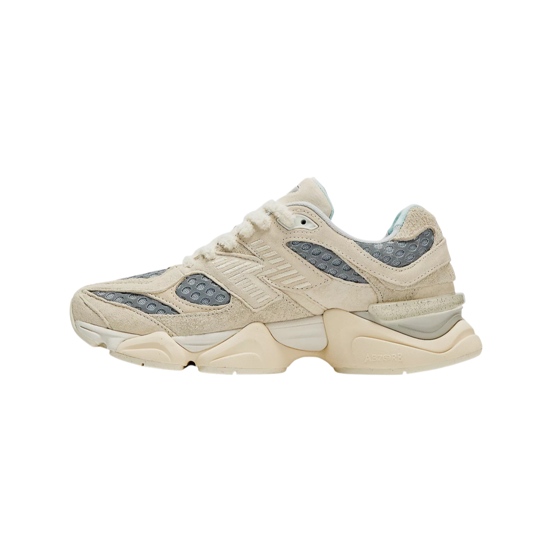 New Balance 9060 Bricks & Wood Sneakers - Beige Grey Green Colorway | Men's & Women's Casual Shoes for Running, Walking & Streetwear Fashion