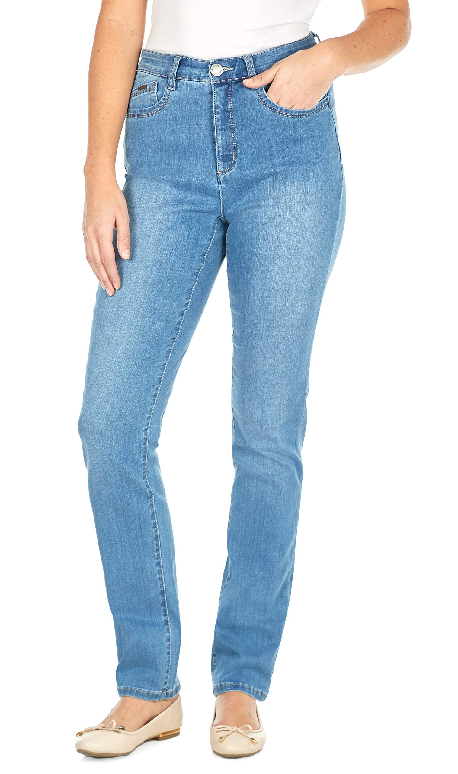 FDJ French Dressing Jeans - Coolmax Peggy Straight Leg Women's Pants for Casual Wear & Office Outfits