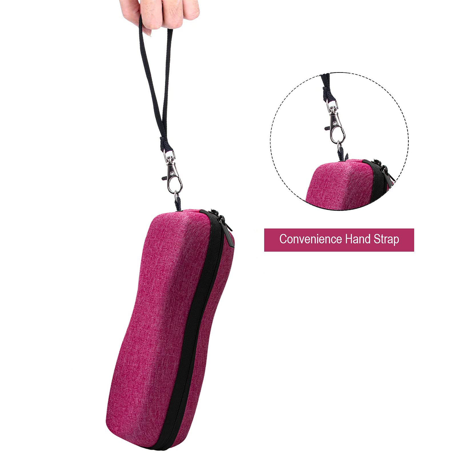 Women's Electric Shaver Travel Case - Waterproof Protective Pouch Organizer for Panasonic ES2207P & Other Shavers - Perfect for Travel, Gym & Home Storage