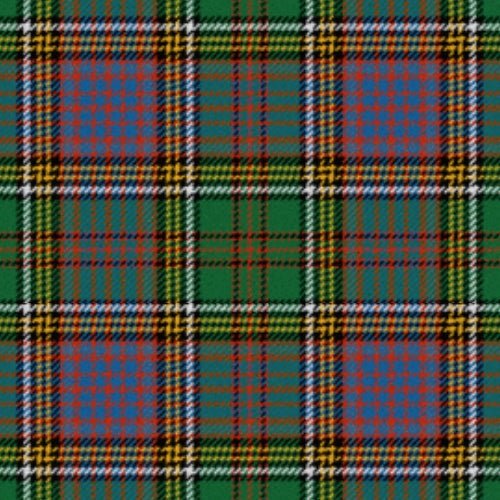 Anderson of Kinneddar Hunting Ancient Tartan Scarf - Premium Scottish Wool Plaid Wrap for Outdoor Adventures, Hiking & Cold Weather Fashion