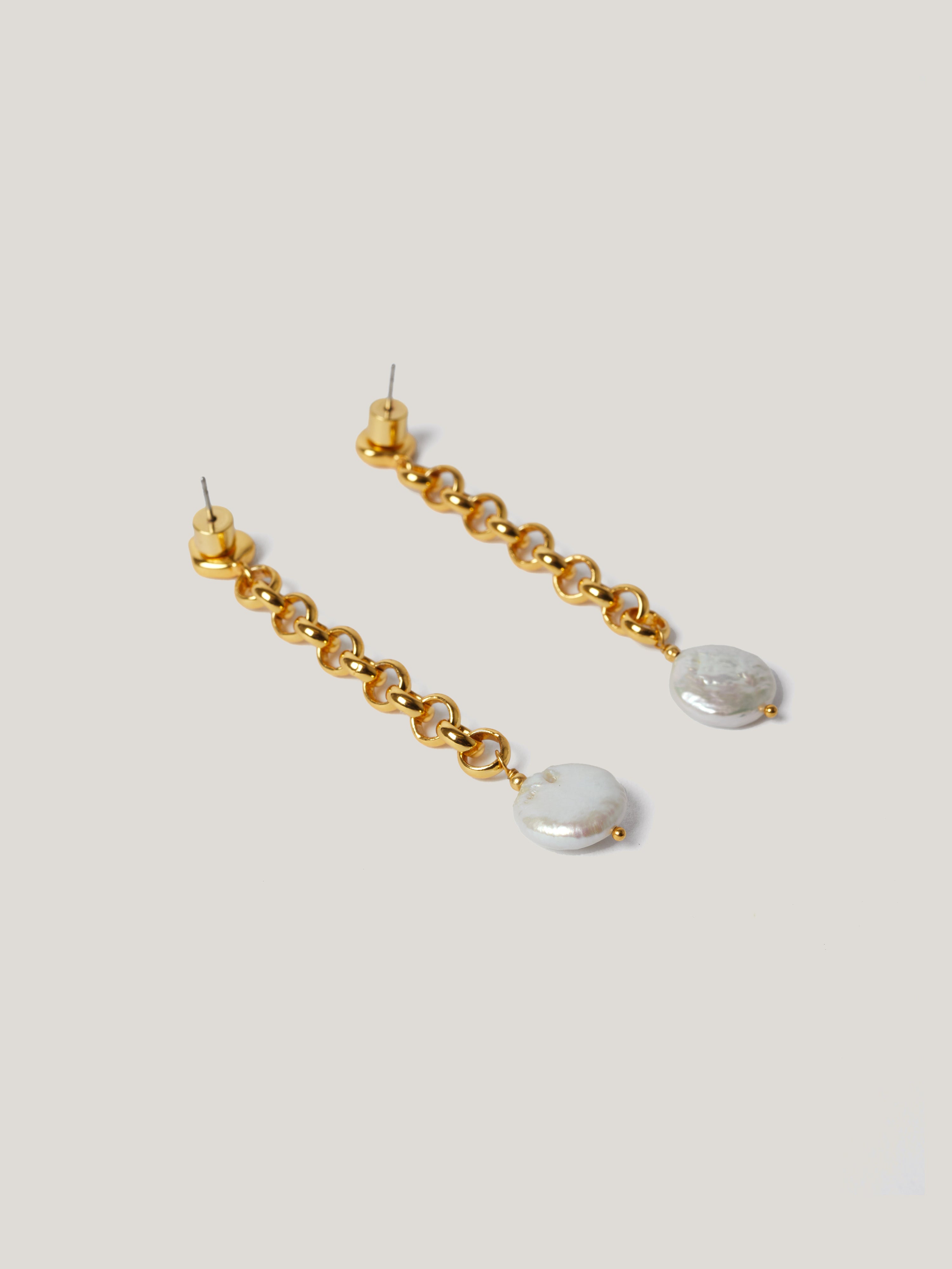 Keshi Pearl Drop Earrings | Natural Pearls Jewelry for Women | Perfect for Weddings & Special Occasions
