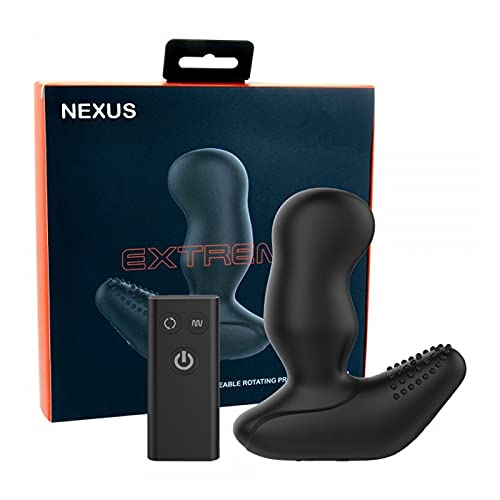 Nexus REVO Extreme Prostate Massager - Powerful Rotating & Vibrating Adult Sex Toy for Men - Perfect for Solo Play & Couples Intimacy