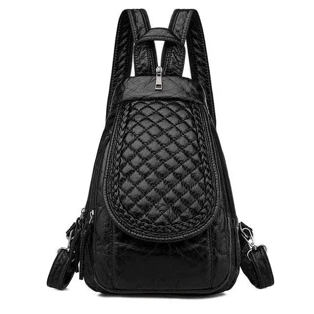 Solid Color Nylon Lightweight Travel Backpack - Waterproof Carry-On Daypack for Hiking, Commuting & Airplane Travel