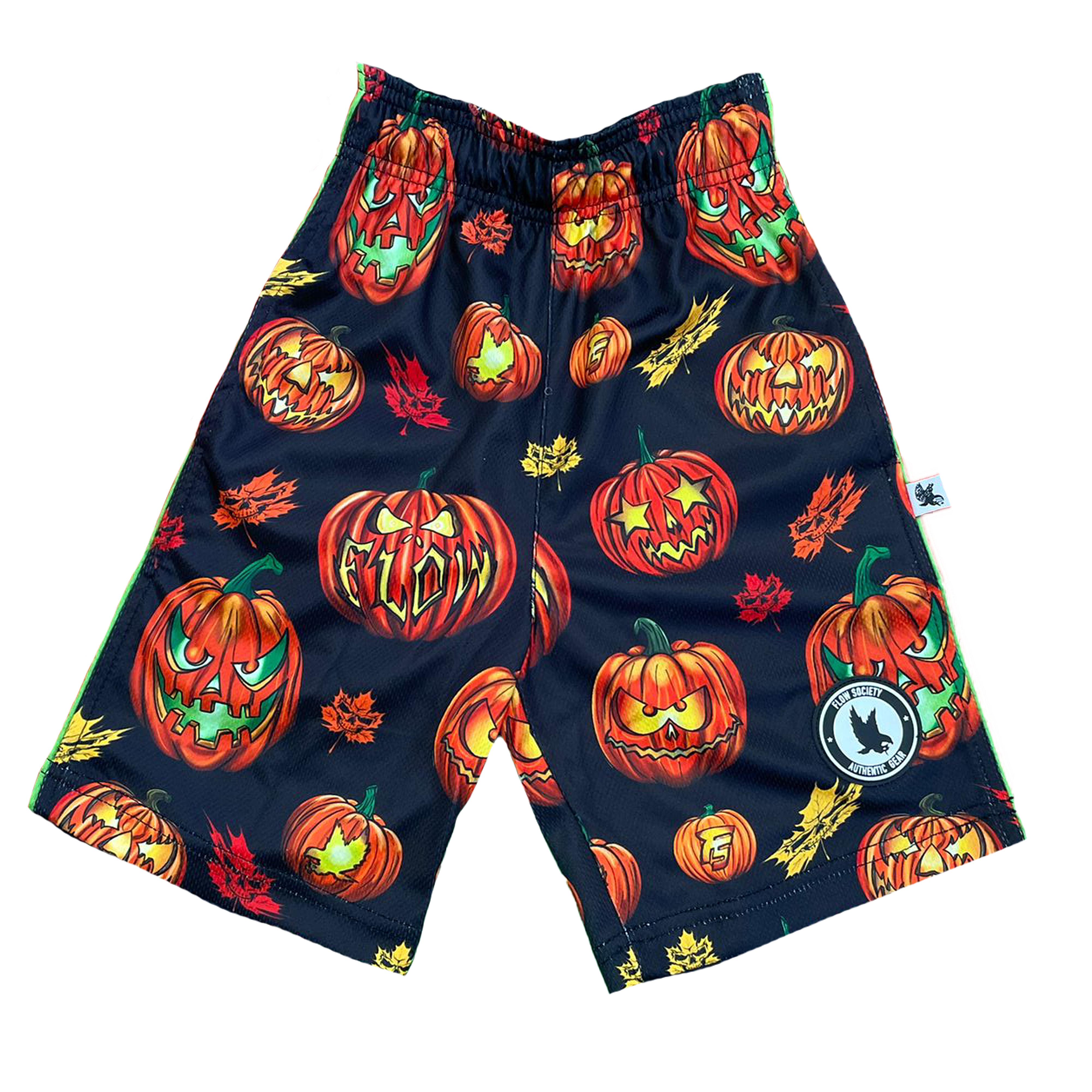 Boys Jack O' Flow Short Sleeve T-Shirt - Halloween Pumpkin Graphic Tee for Kids - Comfortable Cotton Shirt for Costume Parties & Trick or Treating