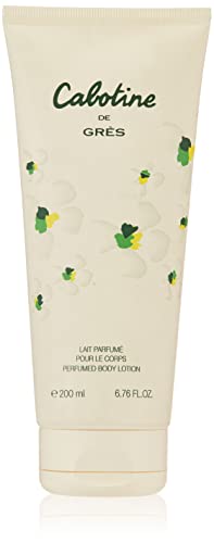 Gres Cabotine Body Lotion for Women - 6.76 oz Hydrating Moisturizer | Floral Scented Skin Care for Daily Use & Special Occasions