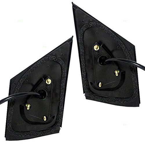 Toyota Yaris Sedan Power Side View Mirrors Replacement - Driver & Passenger Side Compatible with Part Numbers 8794052770 & 8791052790 | Perfect for Enhanced Visibility & Safe Lane Changes