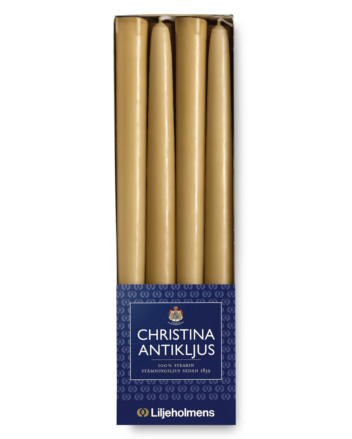 Liljeholmens Christinaljus 8-Pack Honey Scented Candles - Perfect for Home Decor, Relaxation & Holiday Gifting