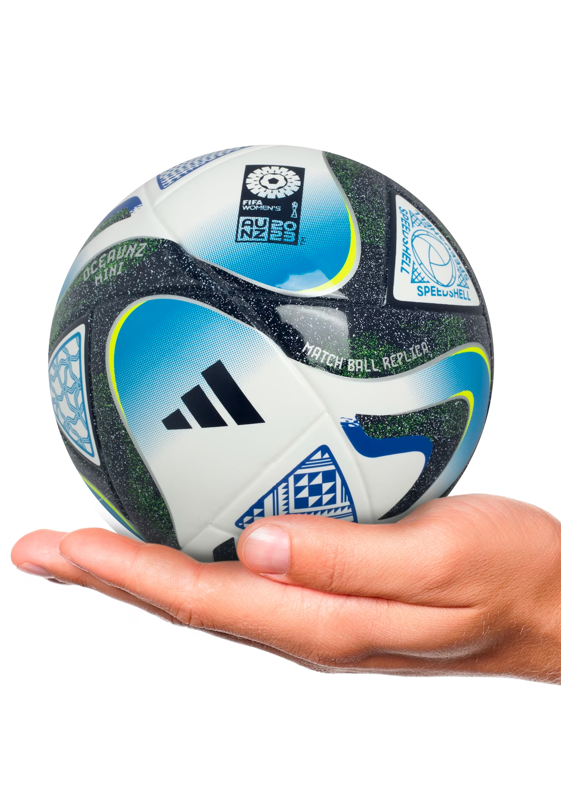 Adidas OCEAUNZ FIFA Women's World Cup™ Official Mini Soccer Ball - Perfect for Training, Collecting & Gifts for Soccer Fans