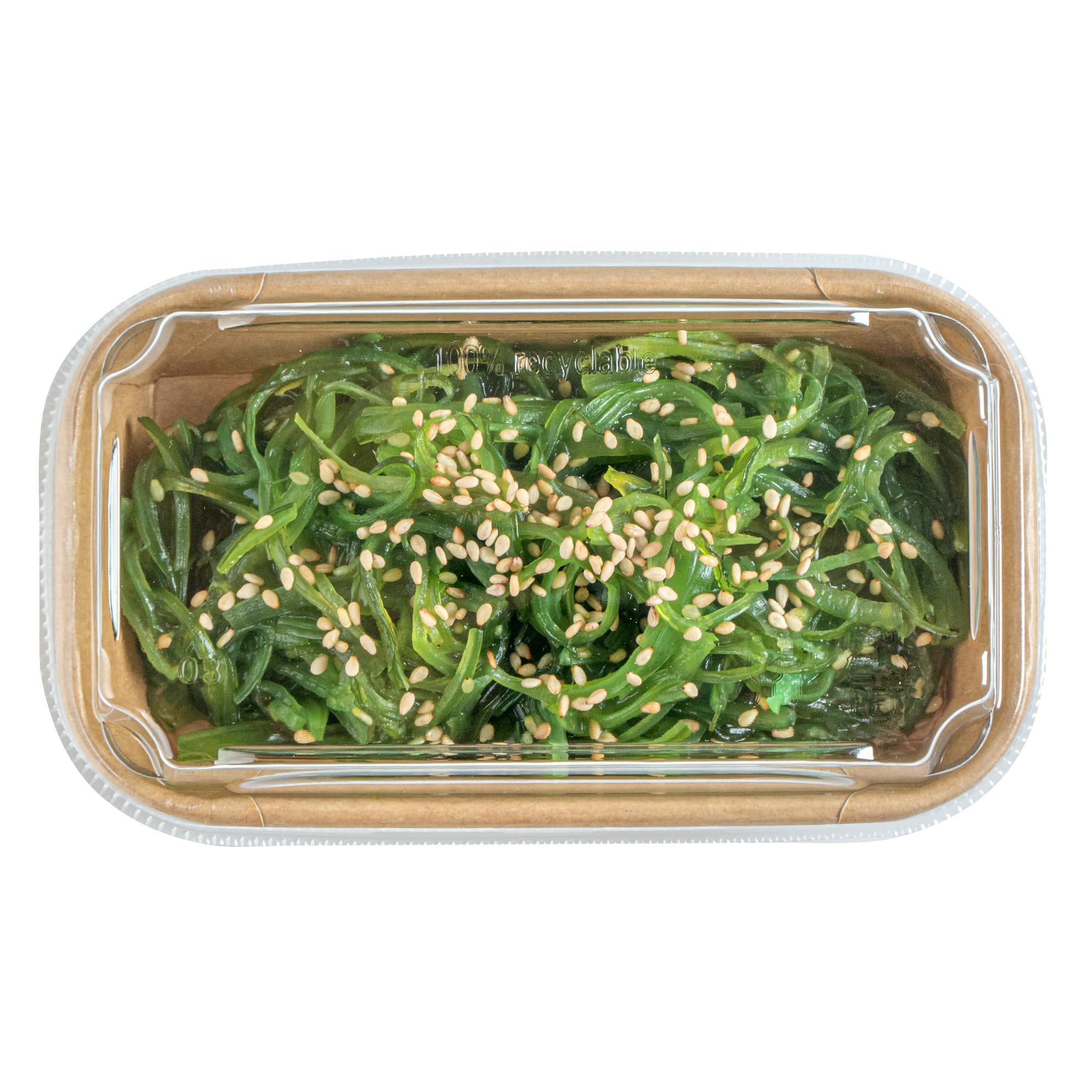 Matsuri Vision 5.6 x 3.2 x 1.2 Inch Clear Plastic Dome Lids for Sushi Containers - 50 Pack Airtight No-Fog Lids (Containers Sold Separately) - Perfect for Sushi Restaurants, Catering & Takeout Boxes