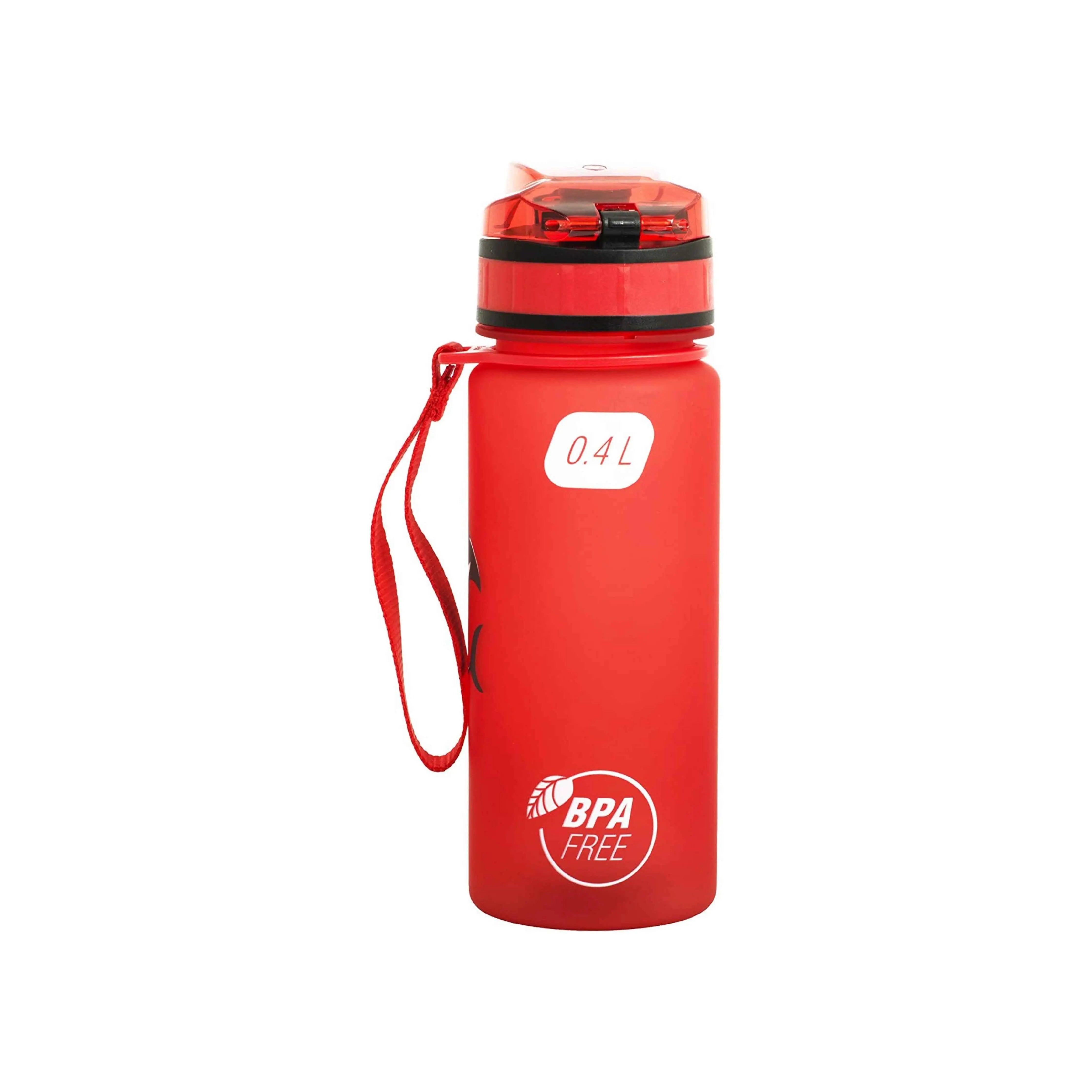 Cressi H2O Frosted Water Bottle for Kids - BPA Free, Leak Proof, Durable for School, Sports & Outdoor Activities