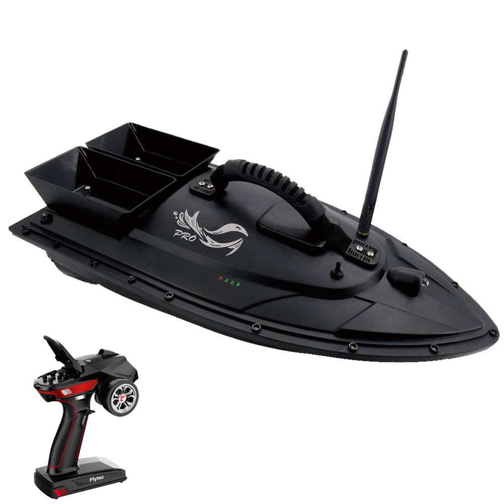 Remote Control Fishing Bait Boat - 500M Range, Electric & Intelligent with Dual Bait Tanks | Perfect for Lake, River & Saltwater Angling