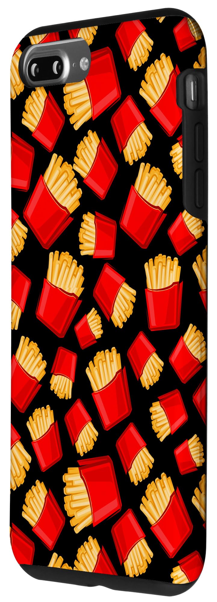 iPhone 7 Plus/8 Plus Fast Food Lover Case - Cute French Fry Design Protective Phone Cover for Apple iPhone 7 Plus/8 Plus - Perfect for Fast Food Enthusiasts & Fun Gift Ideas