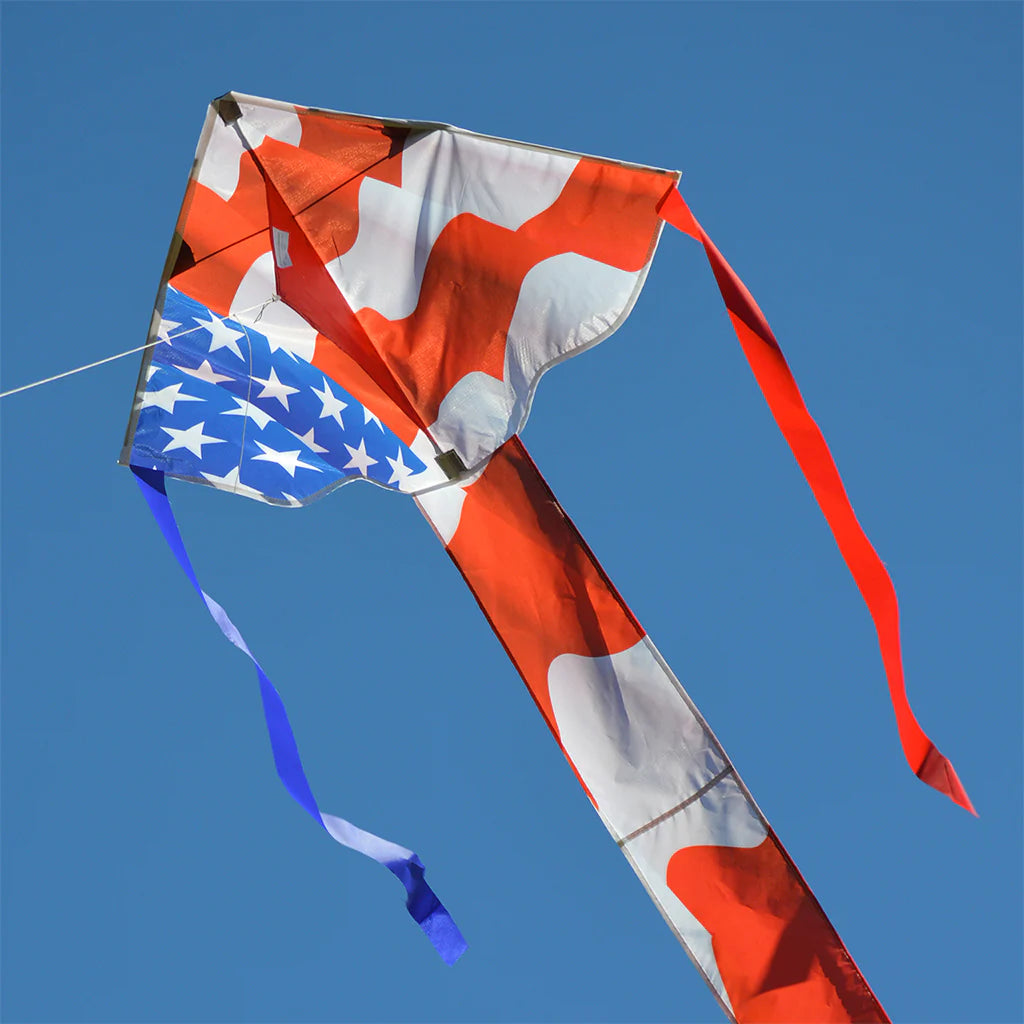 30 Easy Flyer Patriotic Flags - American Decorations for 4th of July, Memorial Day & Outdoor Parties | USA-Themed Party Supplies & Patriotic Home Decor