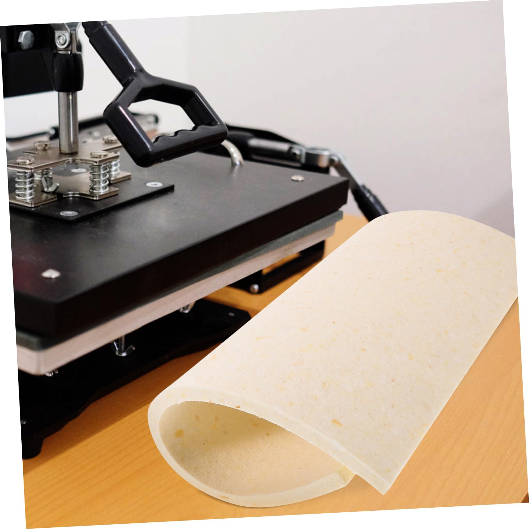 COHEALI Heat Press Mat - 1 Sheet Sublimation Heat Press Machine Sponge Pad for Heat Transfer, Ironing & Crafting - White Insulation Pad for T-Shirts, Mugs & DIY Projects