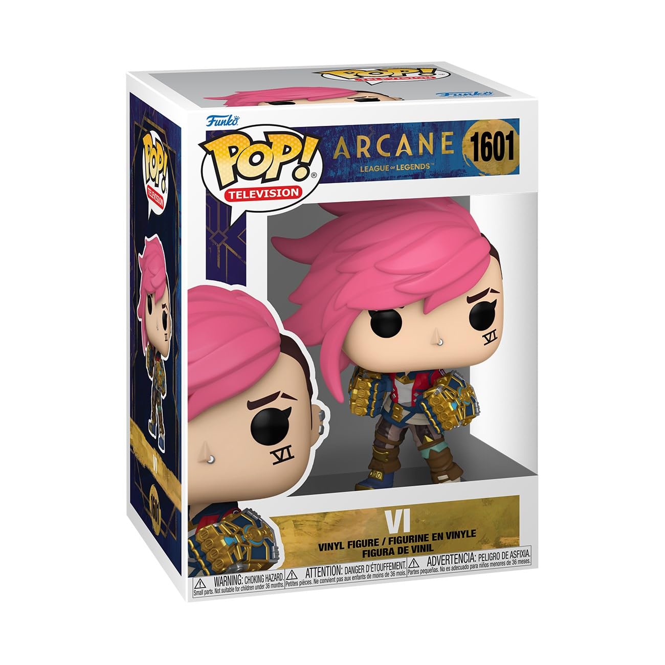 Funko Pop! Vinyl Figure - Arcane League of Legends VI Collectible - Official Merchandise for TV Fans - Perfect Gift for Kids and Adults - Gaming Room Decor & Collector's Display