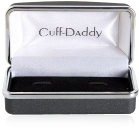 Red Crayon Cufflinks for Men - Unique Teacher Gift with Travel Presentation Box | Perfect for Educators, Weddings & Formal Occasions
