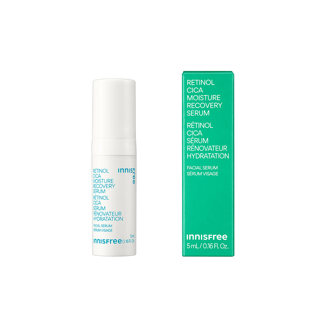 Best Retinol Cica Serum 5ml for Anti-Aging & Skin Repair - Reduce Wrinkles & Soothe Irritation - Perfect for Nighttime Skincare Routine