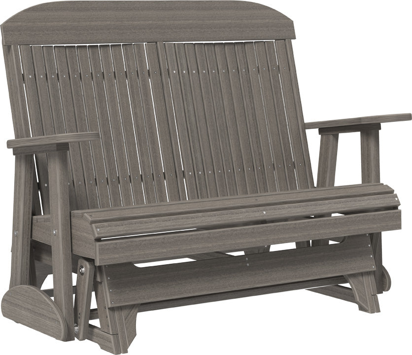 LuxCraft 4 Foot Classic Glider Rocking Chair - Perfect for Nursery, Living Room & Patio Relaxation