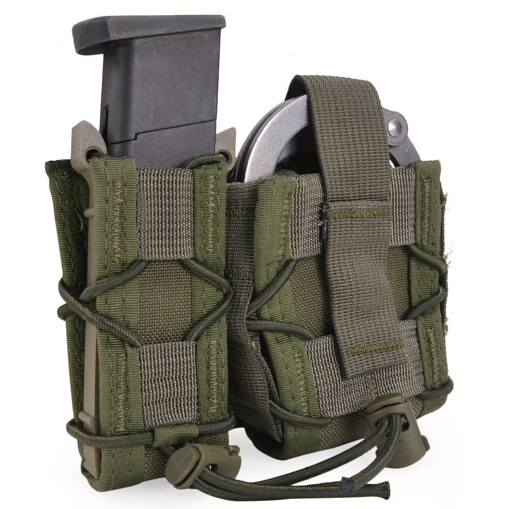 High Speed Gear LEO TACO Tactical Holster - Pistol & Handcuff Combo | USA Made | Perfect for Law Enforcement, Security & Concealed Carry