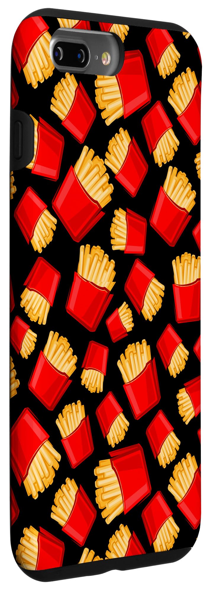 iPhone 7 Plus/8 Plus Fast Food Lover Case - Cute French Fry Design Protective Phone Cover for Apple iPhone 7 Plus/8 Plus - Perfect for Fast Food Enthusiasts & Fun Gift Ideas