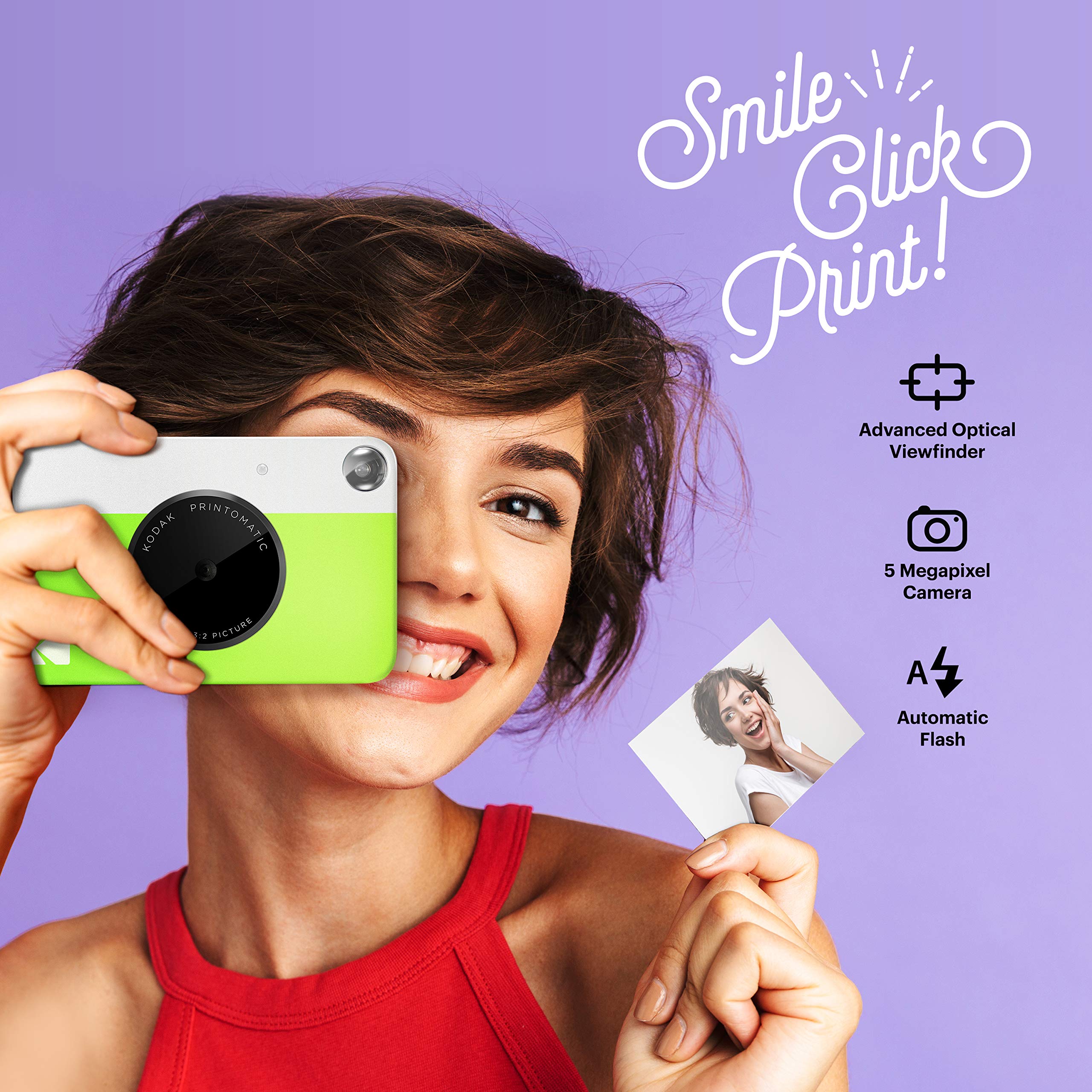 Kodak Printomatic Instant Camera - Print 2x3