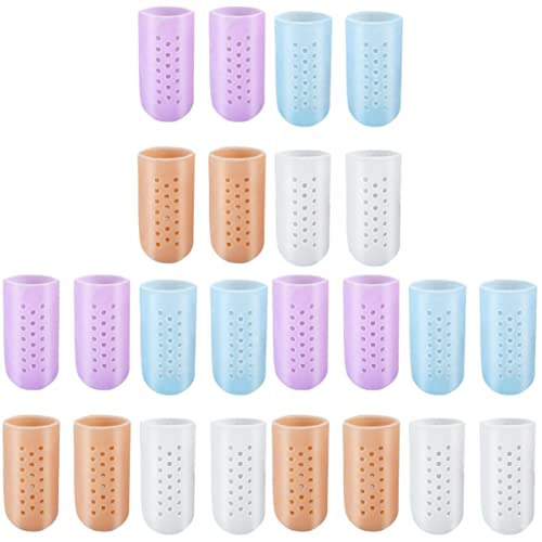 Beaupretty 12 Pairs Gel Toe Protectors for Bunions, Corns & Calluses - Soft Silicone Toe Caps for Pain Relief & Comfort - Ideal for Running, Hiking & Daily Wear