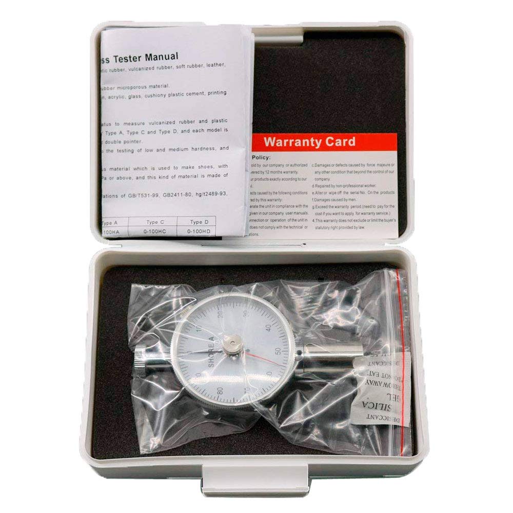Dual Needle Shore A Hardness Tester LX-A-2 | 0-100HA Scale | Accurate Material Hardness Testing for Rubber, Plastic & Foam | Ideal for Quality Control & Industrial Use