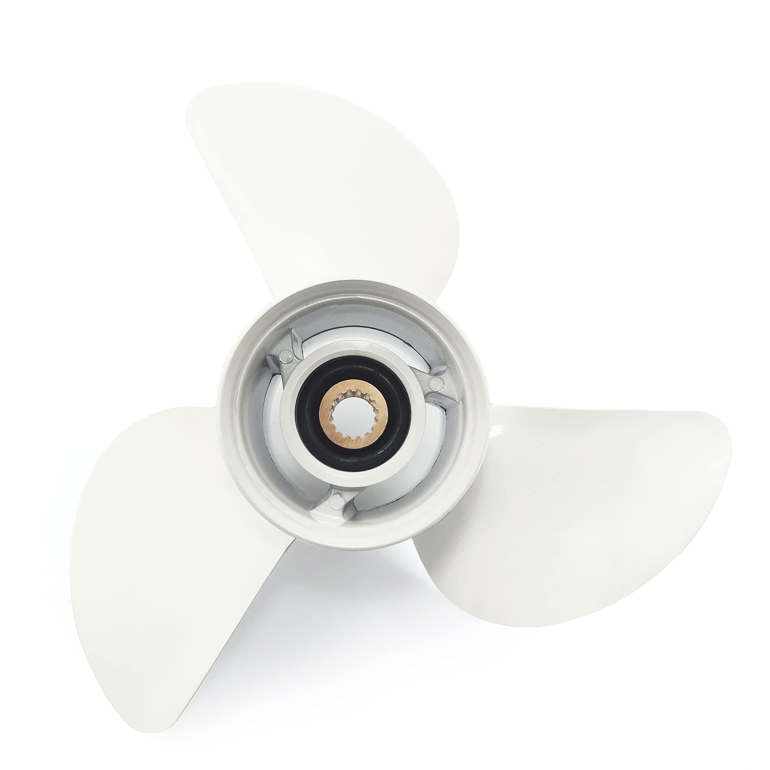 CAPTAIN Propeller 14x19 - Compatible with Yamaha Outboard Engines 150hp-300hp (F150, F175, F200, F225, F250, VF200V-MAX, VF225 VMAX) - 15 Tooth Spline Replacement for 6G5-45945-01-98 - Perfect for Boating, Fishing & Water Sports