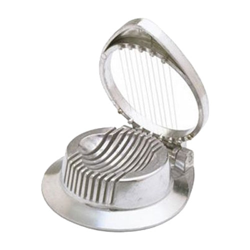 Premium Stainless Steel Egg Slicer - 4.25 Inch Kitchen Tool for Perfect Hard Boiled Egg Slices | Ideal for Salads, Sandwiches & Meal Prep | Culinary Essentials 859085