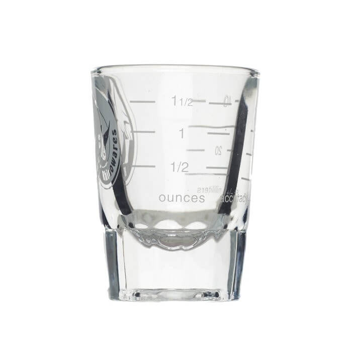 Rhinowares Coffee Shot Glass - 2oz Espresso Tasting Glass for Coffee Lovers, Perfect for Home Brewing, Barista Training & Coffee Tasting Events