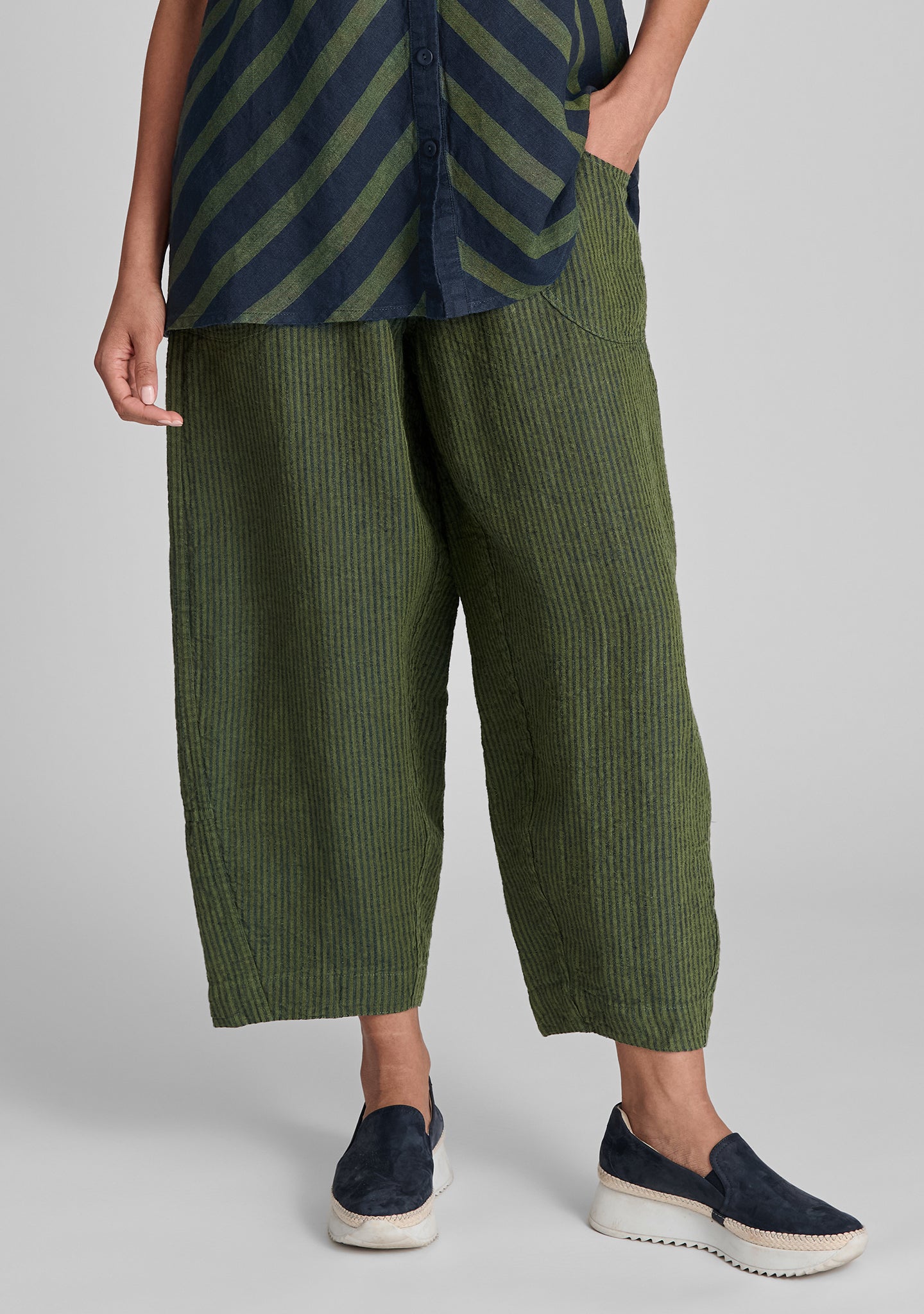 Seamly Linen Pants for Women - Comfortable High-Waisted Wide Leg Trousers | Perfect for Summer, Beach, Office & Casual Wear