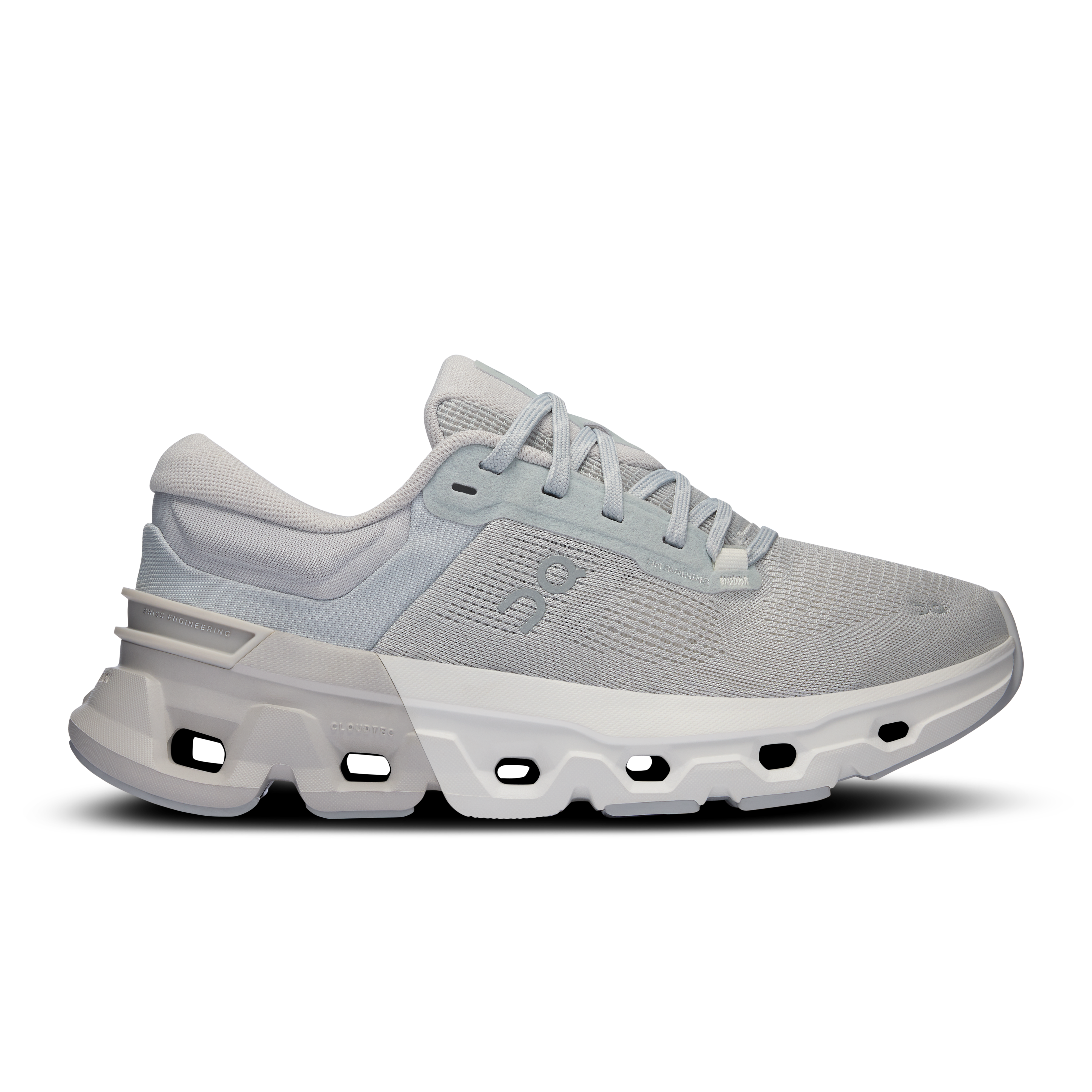 On Running Women's Cloudflyer 5 Running Shoes - Lightweight & Cushioned for Road Running - Glacier/Wolf Color - Perfect for Jogging, Gym Workouts & Daily Wear
