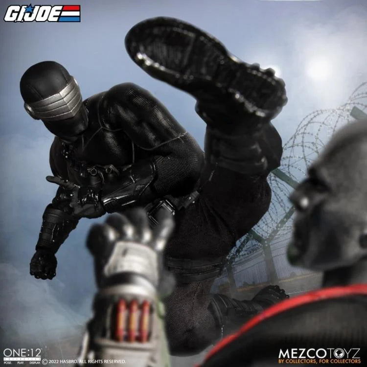 G.I. Joe One:12 Collective Deluxe Snake Eyes Action Figure - Highly Articulated Collectible Toy for Display & Play - Perfect for Fans, Collectors & Gift Giving
